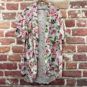 Show Me Your Mumu Robe Women's OS Multicolor Garden Floral Lounge Bath Spa